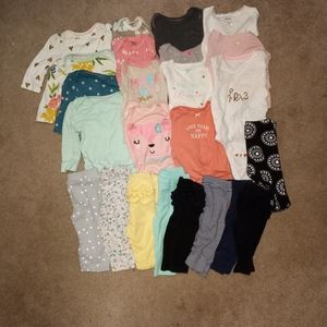 LOT 0-3 month baby girl fall/ winter